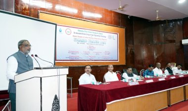 आधुनिक तंत्रज्ञानाच्या मदतीने पाण्याच्या संवर्धनाची गरज - कुलगुरू डॉ. शरद गडाख