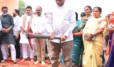 शेल फोर्जिग प्रकल्पाचा भूमीपूजन समारंभ माझ्यासाठी खूप आनंदाचा क्षण: पालकमंत्री राधाकृष्ण विखे पाटील.