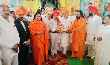 संत विचार व धर्म प्रचार कार्य गौरव पुरस्काराने पत्रकार सुधीर चव्हाण सन्मानित.