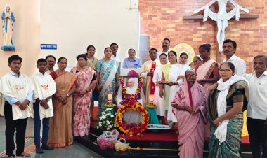 लोयोला सदन चर्च,  श्रीरामपूर  यांच्या वतीने ,    रोमन कॅथोलिक पंथाचे प्रमुख परमगुरूस्वामी पोप फ्रान्सिस यांना भावपूर्ण श्रध्दांजली....