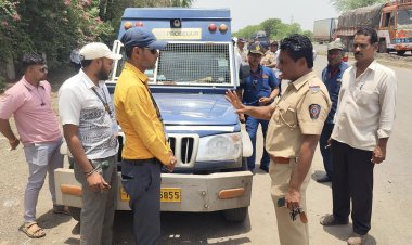 *पोलिस निरीक्षक संजय ठेंगे ॲक्शन मोडवर चुकिला माफी नाही, राँग साईडने वाहन चालवणाऱ्या 7 वाहनांवर दंडात्मक कारवाई* .