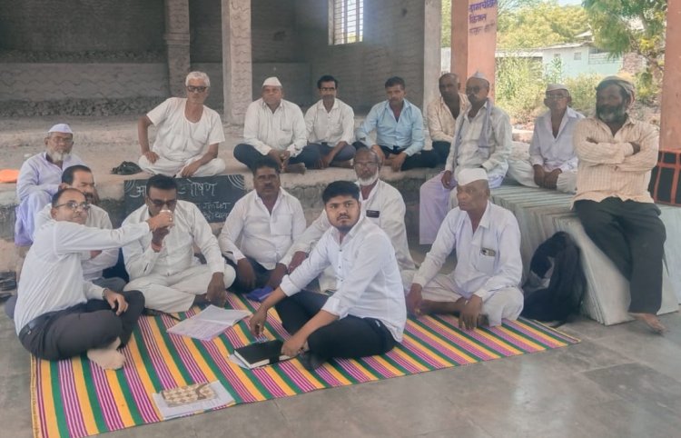 जलजीवनाच्या कामात घोटाळा व दिरंगाई करणाऱ्यांवर कारवाईसाठी संभाजी शिंदे यांनी सुरू केलेल्या उपोषणाची प्रशासनाने तात्काळ घेतली दखल .