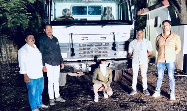 पारनेरमध्ये वाळू तस्करावर मोठी कारवाई – ₹20.40 लाखांचा मुद्देमाल जप्त