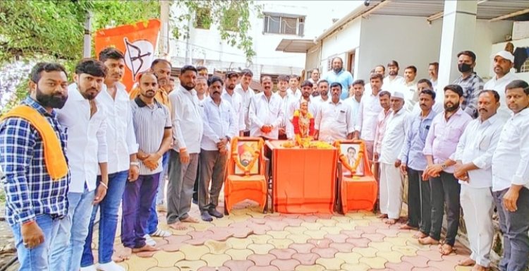 शिवसेना पक्षाच्या माध्यमातून भविष्यकाळ युवा पिढीचा - राजू शेटे पा .