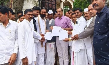 सक्तीच्या धर्मांतराविरोधात हिंदू समाज आक्रमक, शासनाने धर्मांतर बंदी कायदा लागू करण्यासाठी निवेदनाद्वारे करण्यात आली मागणी .