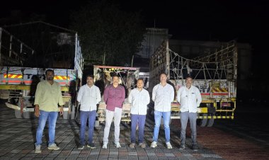 कत्तलीच्या उद्देशाने डांबून ठेवलेली १६.८० लाख रुपयांची गोवंश ताब्यात.