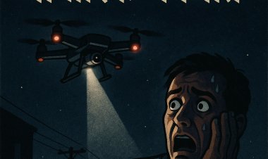 ड्रोनच्या रेकीने नागरिक भयभीत – ममदापूर, राजुरी, कोल्हार परिसरात संशयास्पद हालचालींमुळे खळबळ