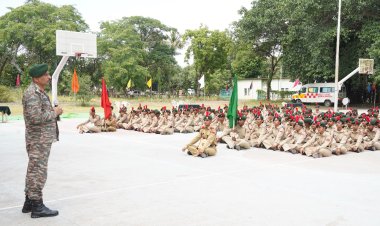 एनसीसी मुळे व्यक्तीमत्वाचा विकास होतो व जीवन शिस्तबद्ध होते.-कर्नल प्रसाद मिजार.