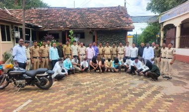 *राहुरी पोलिसांची धडक कारवाई नॉन बेलेबल वॉरंट मधील 18 आरोपी राहुरी पोलिसांकडून अखेर जेरबंद*