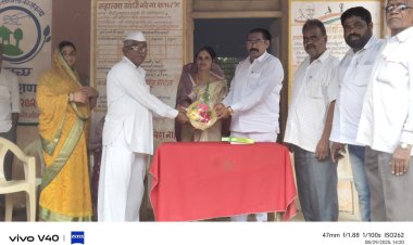 पिंप्री अवघड ग्रामपंचायतच्या सरपंचपदी सौ. मिनाक्षी लांबे यांची दुसऱ्यांदा बिनविरोध निवड