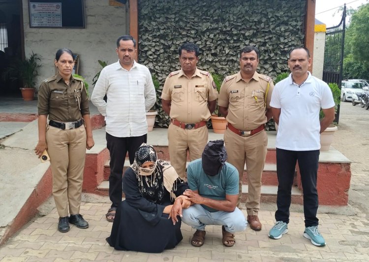 बनावट दिव्यांग प्रमाणपत्र बनवून शासनाची फसवणूक करणारे दाम्पत्य अटक