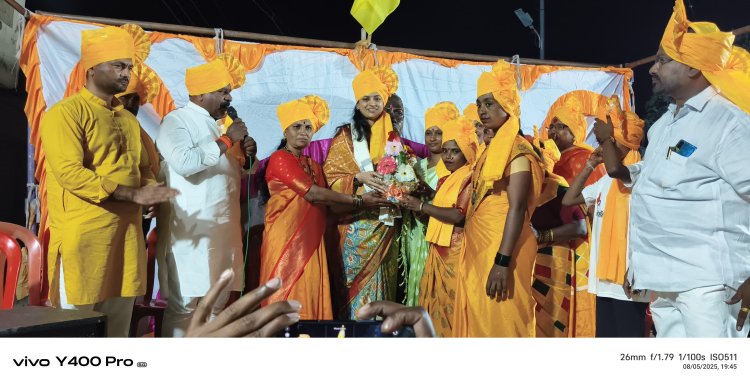 अण्णाभाऊ साठे जयंतीनिमित्त: सौ. धनश्रीताई विखे पाटील यांची प्रमुख उपस्थिती.