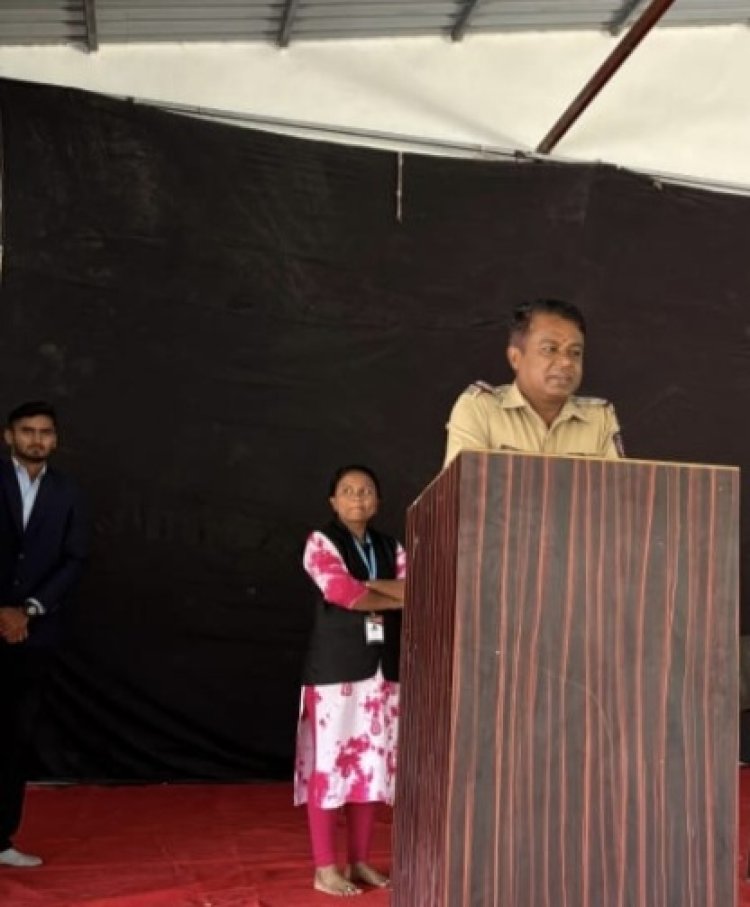 पोलीस निरीक्षक संजय ठेंगे यांनी गणेगाव येथील वाणी महाविद्यालयात अमली पदार्थ विरोधी जनजागृती करत केले मार्गदर्शन .