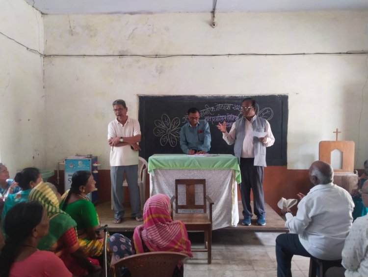 संत फ्रान्सिस झेवियर कॅथोलिक चर्च टिळकनगर येथे जेष्ठ नागरिक मेळावा संपन्न