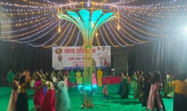 राहुरीत नाथ प्रतिष्ठान तर्फे भव्य रास दांडिया महोत्सव सुरु, सर्व महिला व मुलींसाठी खुला प्रवेश करून दिला सामाजिक समतेचा आदर्श