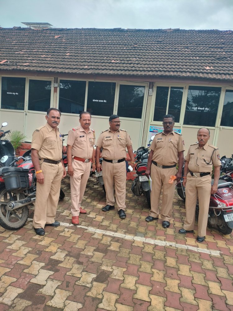 *चोरीच्या गाडया शोधण्यासाठी राहुरी पोलिसांकडून विषेश मोहीमेदरम्यान 3८ विना नंबरप्लेट गाड्यांवर कारवाही*