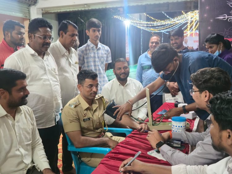 नाथ प्रतिष्ठानचे सामाजिक कार्य कौतुकास्पद - डीवायएसपी जयदत्त भवर