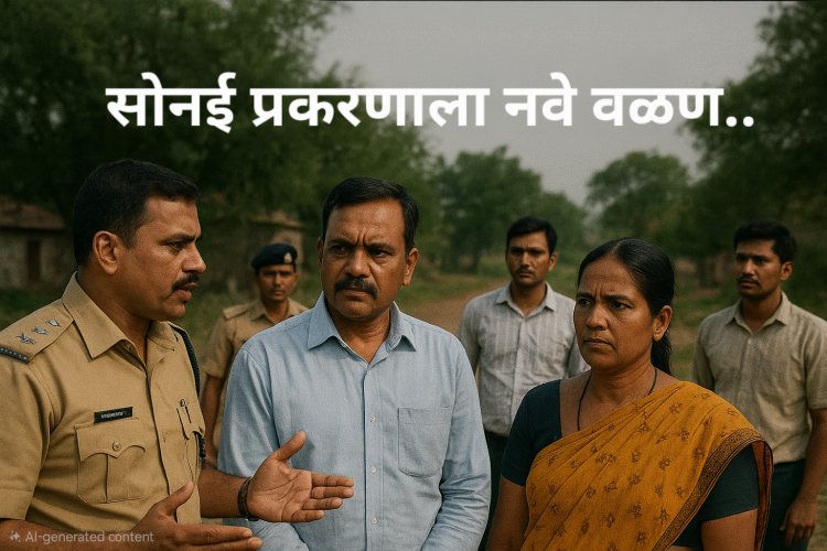 सोनई प्रकरणाला नवे वळण - काही स्वयंघोषित सेटलमेंट नेत्यांचा हा खोडसाळ पना.