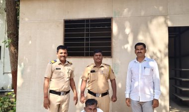 अजामीन पात्र वॉरंट मधील आरोपीस राहुरी पोलिसांनी केली अटक .