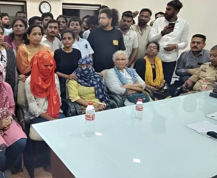 कोथरूडमध्ये दलित मुलींवर अत्याचार प्रकरण : ६ पोलीसांसह ८ जणांवर गंभीर गुन्हे; वंचित बहुजन आघाडीचा ठाम लढा