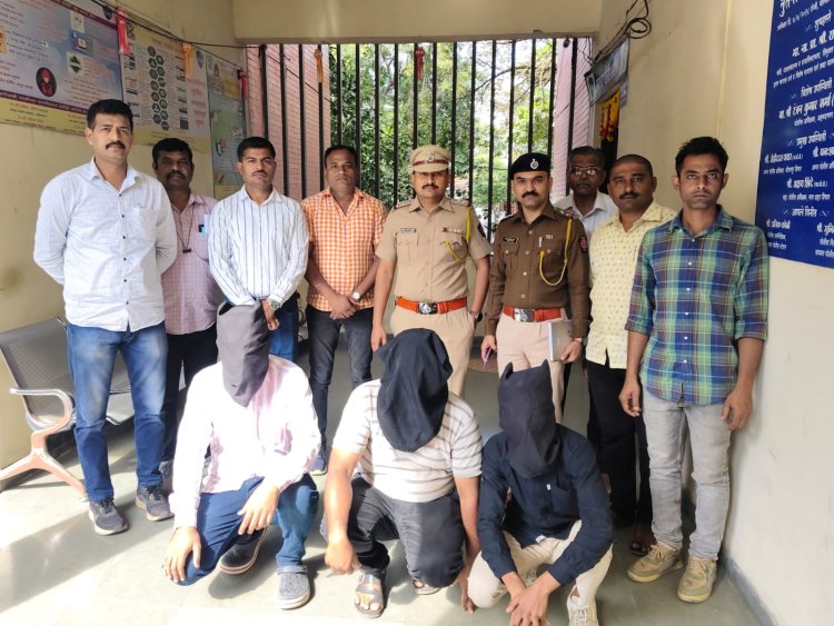 डिजिटल अरेस्ट ऑनलाईन फसवणुक प्रकरणात अहिल्यानगर सायबरची मोठी कारवाई डिजिटल अरेस्ट प्रकरणात ३ (तीन) आरोपीना अटक