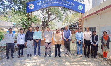 *देशी गाय नैसर्गिक शेतीचा पाया:देशी गाय संशोधन व प्रशिक्षण केंद्राचे काम आंतरराष्ट्रिय स्तरावर नेणार. कुलगुरू डॉ.विलास खर्चे.*