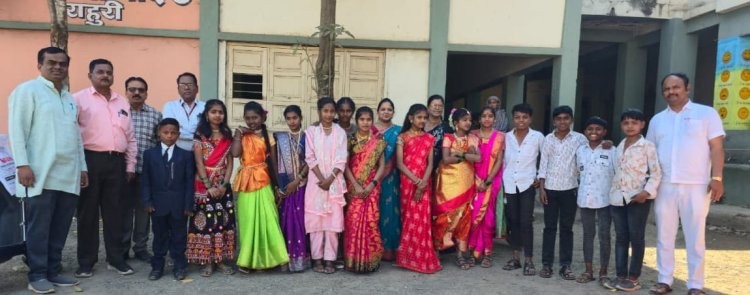 *तालुकास्तरीय सांस्कृतिक स्पर्धेत डिग्रस शाळेचे वंदे मातरम समूहगीत तालुक्यात प्रथम*