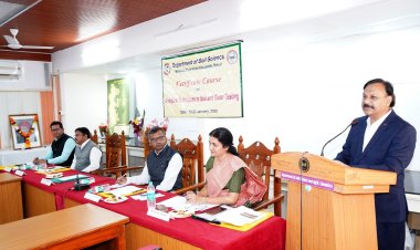 शाश्वत शेतीसाठी जमिनीचे योग्य व्यवस्थापन गरजेचे -कुलगुरू डॉ.विलास खर्चे