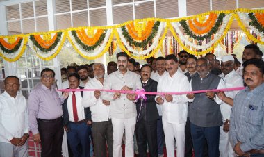 *विश्वरत्न डॉ.बाबासाहेब आंबेडकर सभागृहाचे म.फु.कृ.विद्यापीठ राहुरी येथे कृषी मंत्री यांच्या हस्ते उदघाटण सोहळा संप्पन्न..*