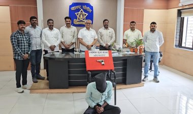 गावठी कट्टा बाळगणारा आरोपी स्थानिक गुन्हे शाखेकडून जेरबंद.