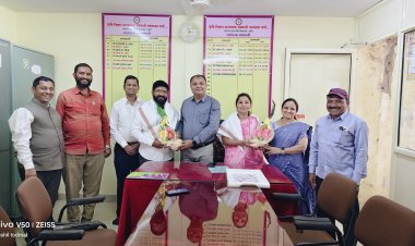 कृषि विज्ञान प्राध्यापक सहकारी पतसंस्थेच्या चेअरमनपदी श्री. दत्तात्रय कदम यांची तर व्हाईस चेअरमनपदी सौ. भारती बरे यांची निवड*