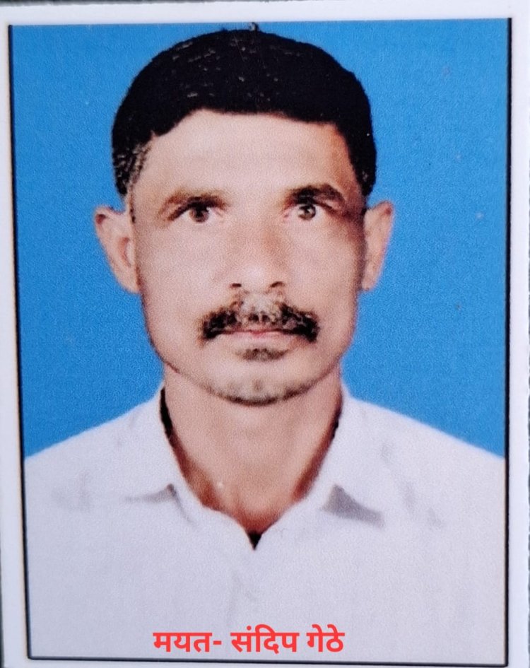 वडनेर येथील शेतकऱ्याचा शेतीच्या , वादातून भावनेच केला भावाचा घात