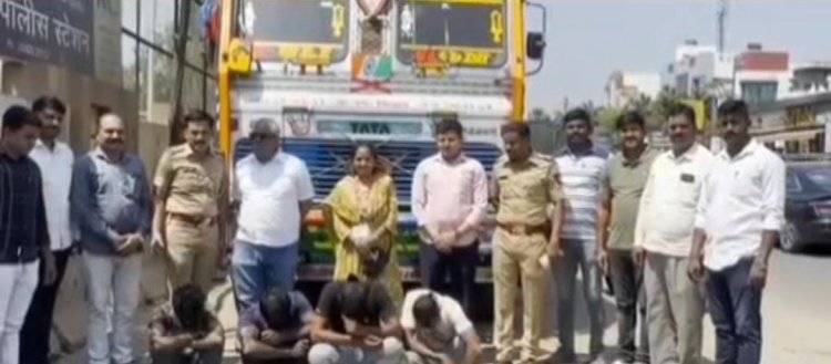 स्थानिक गुन्हे शाखेची मोठी कारवाई ,प्रतिबंधित असलेला मांगुर मासा 4000 किलो , 29 लाख मुद्देमालासह जप्त