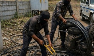 आळेफाटा पोलिस स्टेशन हद्दीत लाखोंची केबल चोरी ; परिसरात भीतीचे वातावरण