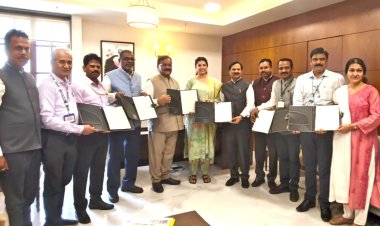 मुंबई येथे नानाजी देशमुख कृषि संजीवनी प्रकल्पांतर्गत संवर्धित शेतीसाठी संशोधन करार संपन्न*