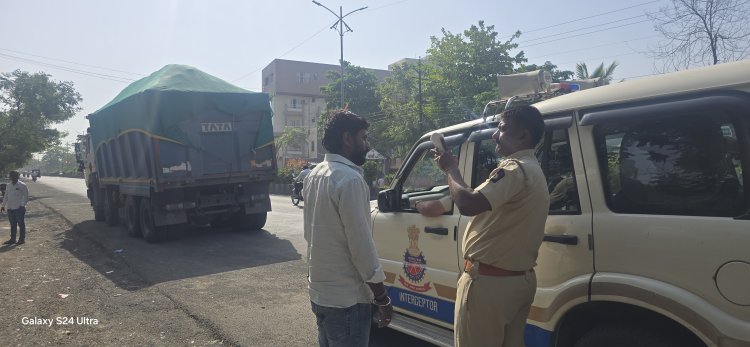 श्रीरामपूर आरटीओची कारवाई वादात; अँब्युलन्सला ₹२५,००० तर डंपरला फक्त ₹१,००० दंड