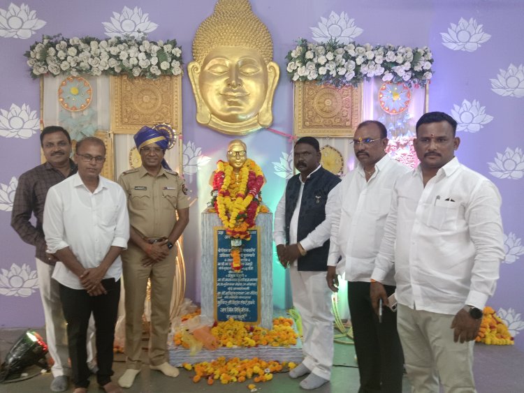 विश्वरत्न महामानव डाॅ. बाबासाहेब आंबेडकर यांच्या १३५ वा जयंती उत्सव राहुरी शहरात ठिक ठिकाणी मोठ्या उत्साहात साजरा करण्यात आला.