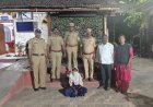 बारागाव नांदूर येथे पतीच्या मृत्यू प्रकरणी पत्नीला अटक*