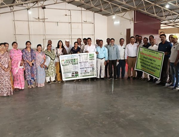 *खतांचा संतुलित वापर जागरूकता अभियान 2026 अंतर्गत विद्यापीठातील शास्त्रज्ञांचे शेतकरी मेळाव्यात मार्गदर्शन*  *