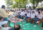 पिंप्री अवघड येथे 'खेत बचाव अभियान ' उत्साहात संपन्न .