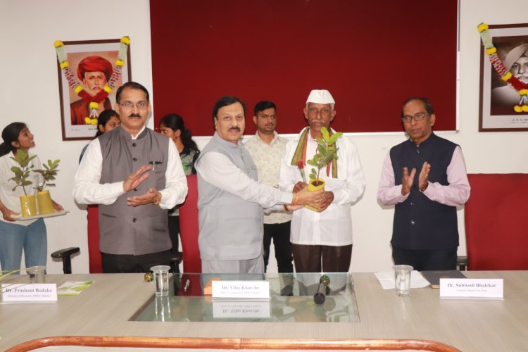कृषी महाविद्यालय,पुणे येथे पद्मश्री डॉ .विठ्ठलराव विखे पाटील जयंती निमित्त शेतकरी दिन साजरा;शेतकऱ्यांचा सन्मान व शेतकरी शास्त्रज्ञ संवादाचे आयोजन