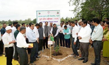महात्मा फुले कृषी विद्यापीठात फुले हरित अभियानाचा शुभारंभ