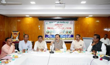 सेवा संकल्प अभियान - 2026 चा महात्मा फुले कृषी विद्यापीठात शुभारंभ
