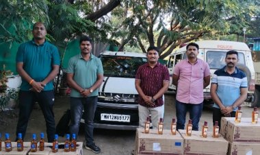 चांदा परिसरात स्थानिक गुन्हे शाखेची धडाकेबाज कारवाई ;बेकायदा विदेशी दारू वाहतूक करणाऱ्या विरोधात कारवाईने खळबळ