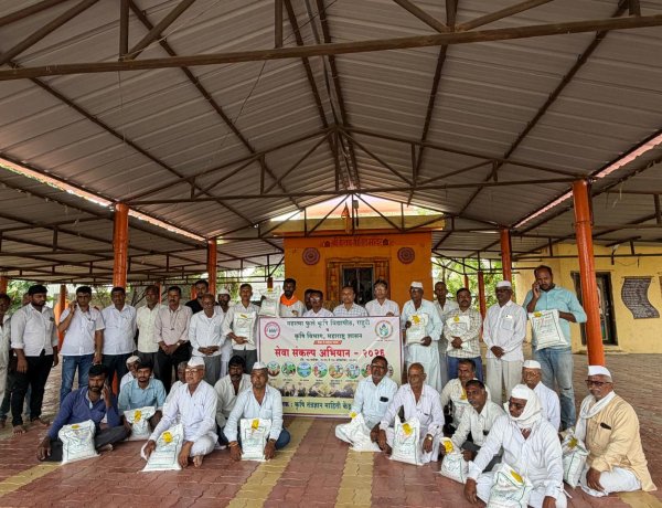 सेवा संकल्प अभियाना अंतर्गत शेतकऱ्यांना ज्वारी पंचसूत्रीचे धडे