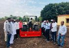 कृषि यांत्रिकीकरण आणि रब्बी पीक लागवड तंत्रज्ञान याविषयी प्रशिक्षण व प्रात्यक्षिक कार्यक्रम संपन्न .