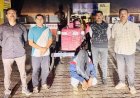 शेवगाव येथील अवैध वाळू वाहतुकीवर स्थानिक गुन्हे शाखेची कारवाई .
