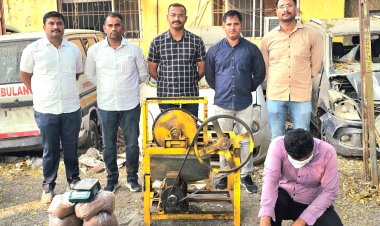 नेवासा येथे अवैध मावा व्यवसायावर स्थानिक गुन्हे शाखेचा छापा,मुद्देमालासह आरोपी ताब्यात.