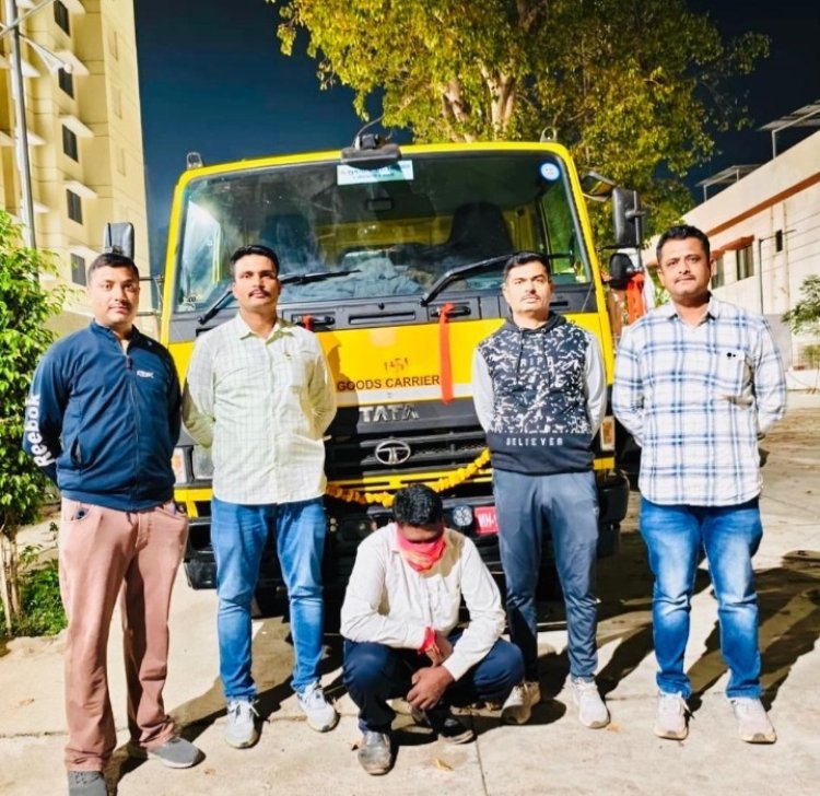 वाळू तस्करांविरोधात शेवगाव व कोपरगाव येथे स्थानिक गुन्हे शाखेची मोठी कारवाई .